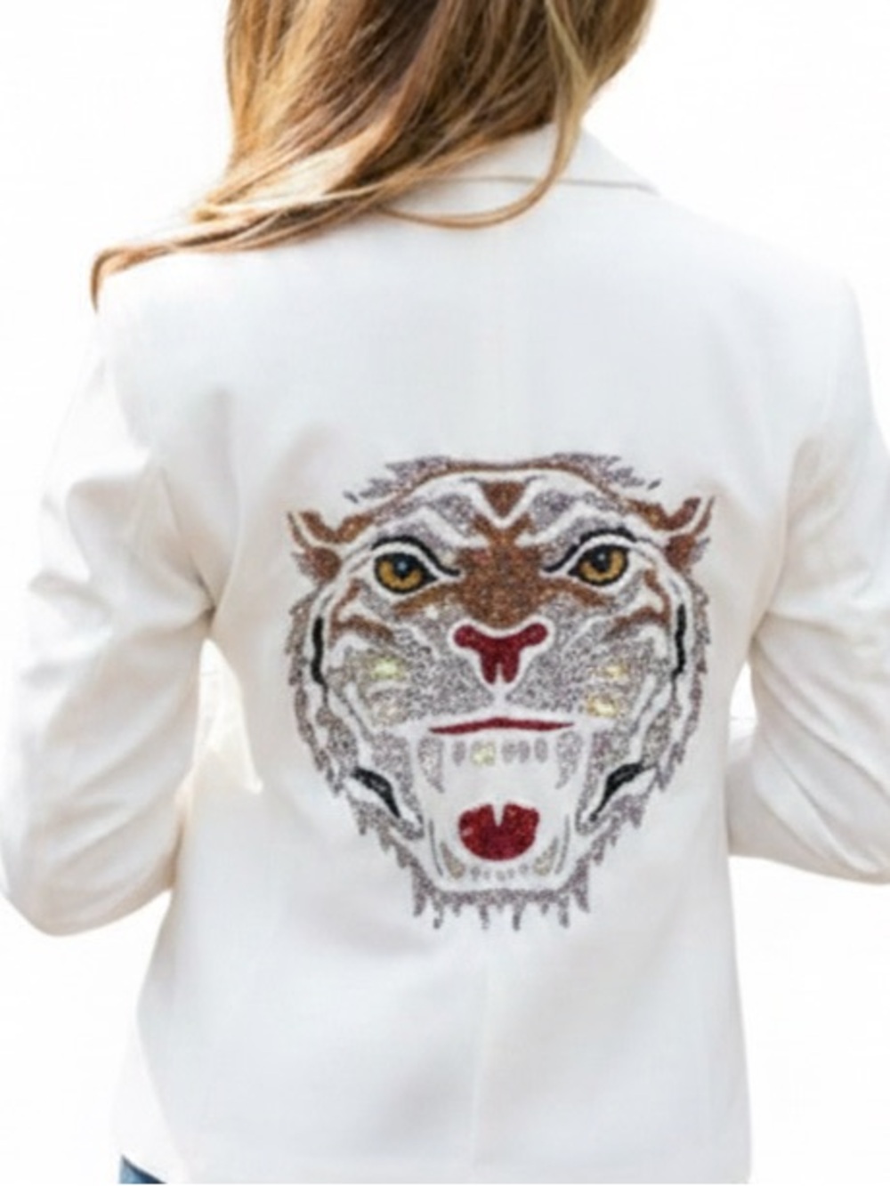 Crystal Tiger Jacket - Sz. 14 New in Plastic - Picture 7 of 7